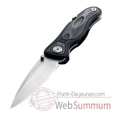 Video LEATHERMAN-830354-Couteau modele e300, lame droite, couteau ferme 9,84 cm,  garantie 25 ans.