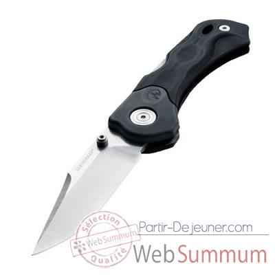 LEATHERMAN-830378-Couteau modèle h500, lame droite, couteau fermé 7,87 cm, étui en nylon, garantie 25 ans.